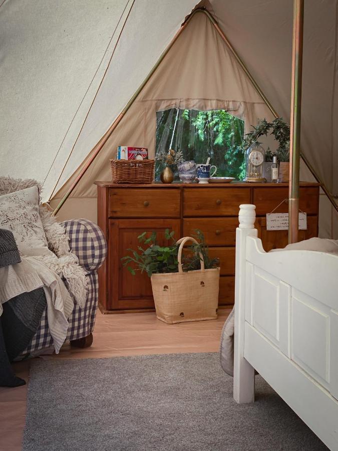 Idyllisk Glamping Rett Ved Elven Hotel Skien Exterior foto